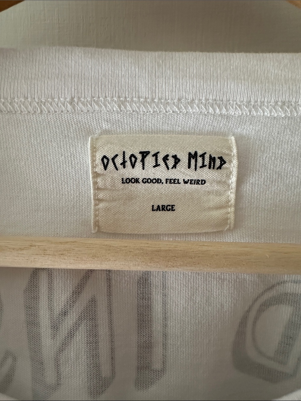 Octopied Mind Boxy Cropped Tee - Picture 2 of 3